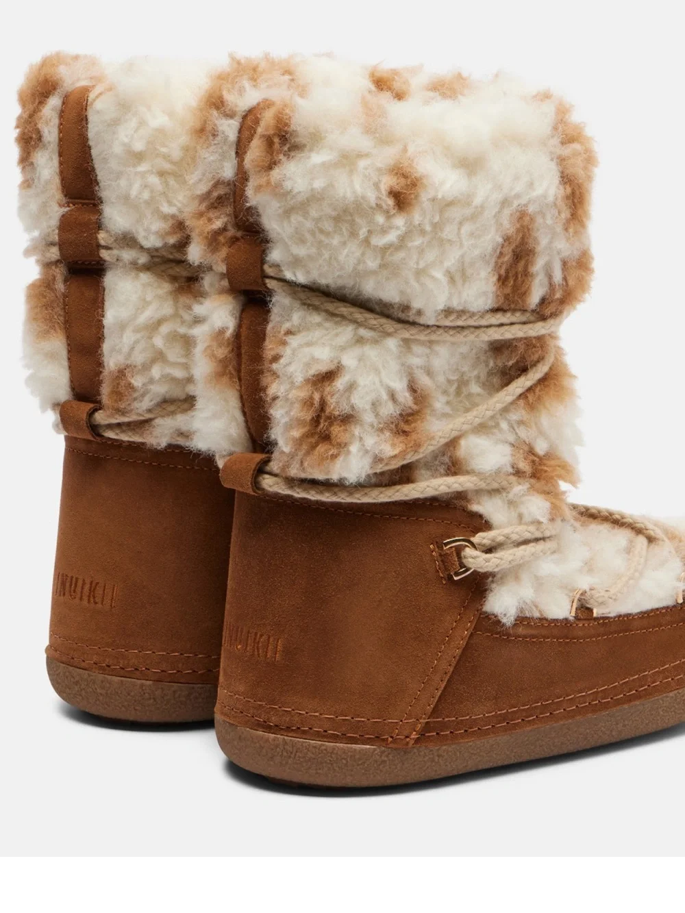 INUIKII Teddy High Suede Snow Boots NEW Size EU 38